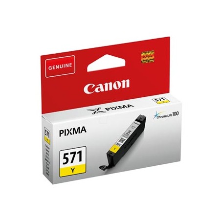 Canon oryginalny ink / tusz CLI-571 Y, 0388C001, yellow, 306s, 7ml, 1szt