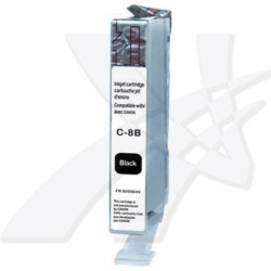 UPrint kompatybilny ink / tusz z CLI8BK, C-8B, black, 14ml, z chipem
