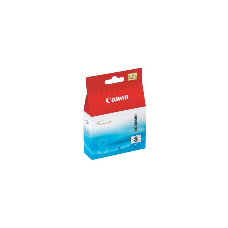 Canon oryginalny ink / tusz CLI-8 C, 0621B028, 0621B006, cyan, blister z ochroną, 420s, 13ml