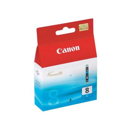 Canon oryginalny ink / tusz CLI-8 C, 0621B028, 0621B006, cyan, blister z ochroną, 420s, 13ml