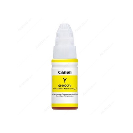 Canon oryginalny ink / tusz GI-490 Y, 0666C001, yellow, 7000s, 70ml