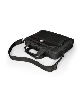 Torba na laptopa PORT DESIGNS Hanoi II 105065 ( Clamshell 17,3" kolor czarny)