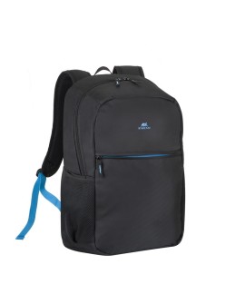 RIVACASE PLECAK NA LAPTOP 17,3" REGENT, CZARNY, 23L, POLIESTER, KIESZENIE NA TABLET 10,1", SMARTFON, DOKUM., BUTELKĘ, AKCES.