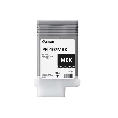 Canon oryginalny ink / tusz PFI-107 MBK, 6704B001, czarny mat, 130ml