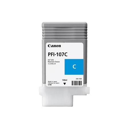 Canon oryginalny ink / tusz PFI-107 C, 6706B001, cyan, 130ml