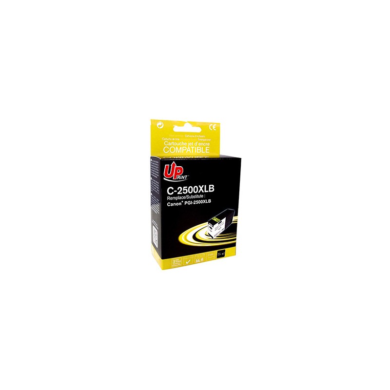 UPrint kompatybilny ink / tusz z PGI 2500XL, C-2500XLB, black, 2500s, 75ml