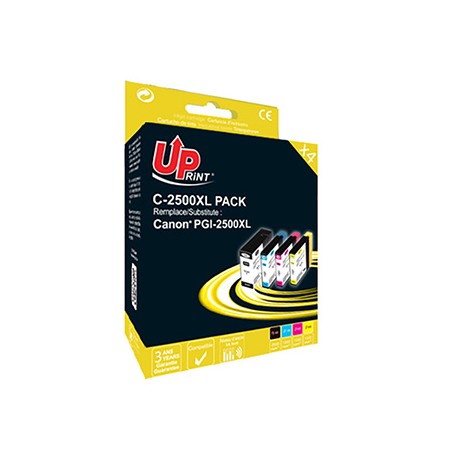 UPrint kompatybilny ink / tusz z PGI 2500XL, C-2500XL BK/C/M/Y PACK, black/cyan/magenta/yellow, 75+3x21ml
