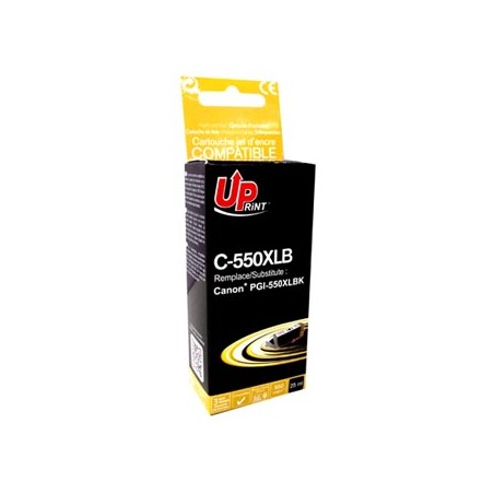 UPrint kompatybilny ink / tusz z PGI550BK XL, C-550XLB, black, 25ml, high capacity