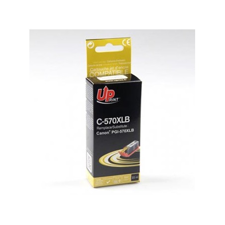 UPrint kompatybilny ink / tusz z PGI-570PGBK XL, C-570XLB, black, 700s, 26ml