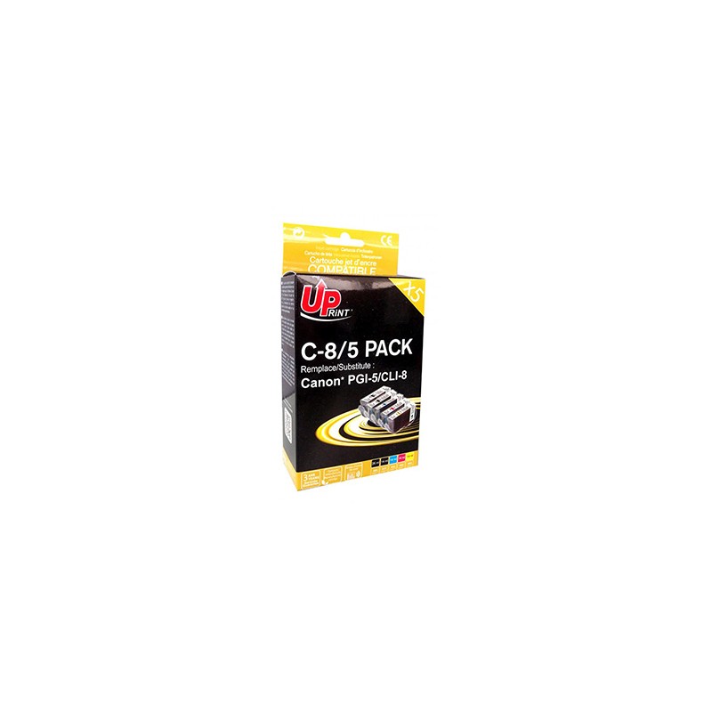 UPrint kompatybilny ink / tusz z PGI-5/CLI-8, PGI-5/CLI-8, 2xblack/1xcyan/1xmagenta/1xyellow