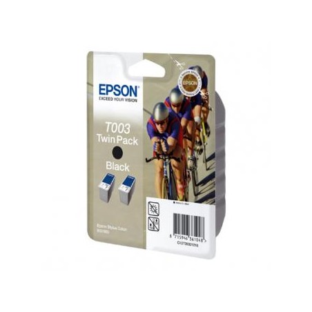 Epson oryginalny ink / tusz C13T003012, black, 2400s, 68ml, 2szt
