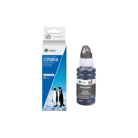 G&G kompatybilny ink / tusz z C13T00R140, NPR-E106PBK, photo black