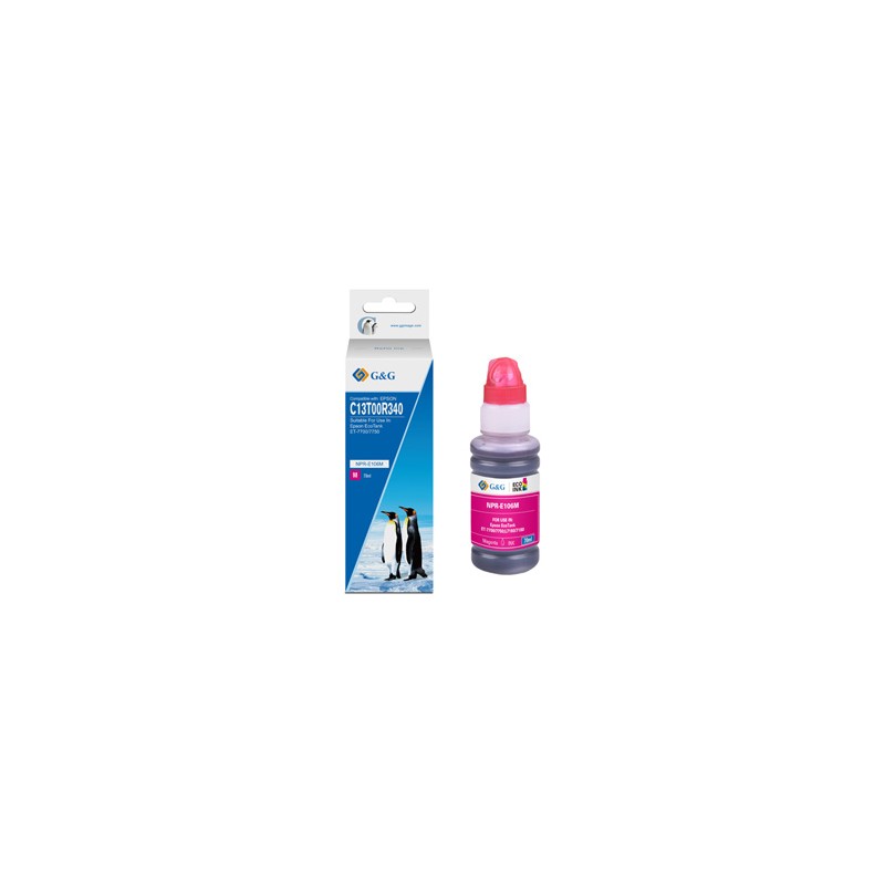 G&G kompatybilny ink / tusz z C13T00R340, NPR-E106M, magenta