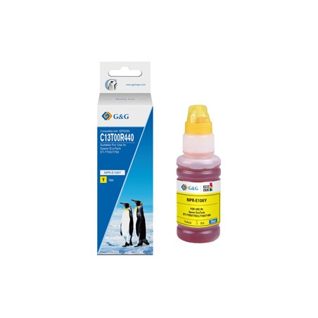 G&G kompatybilny ink / tusz z C13T00R440, NPR-E106Y, yellow