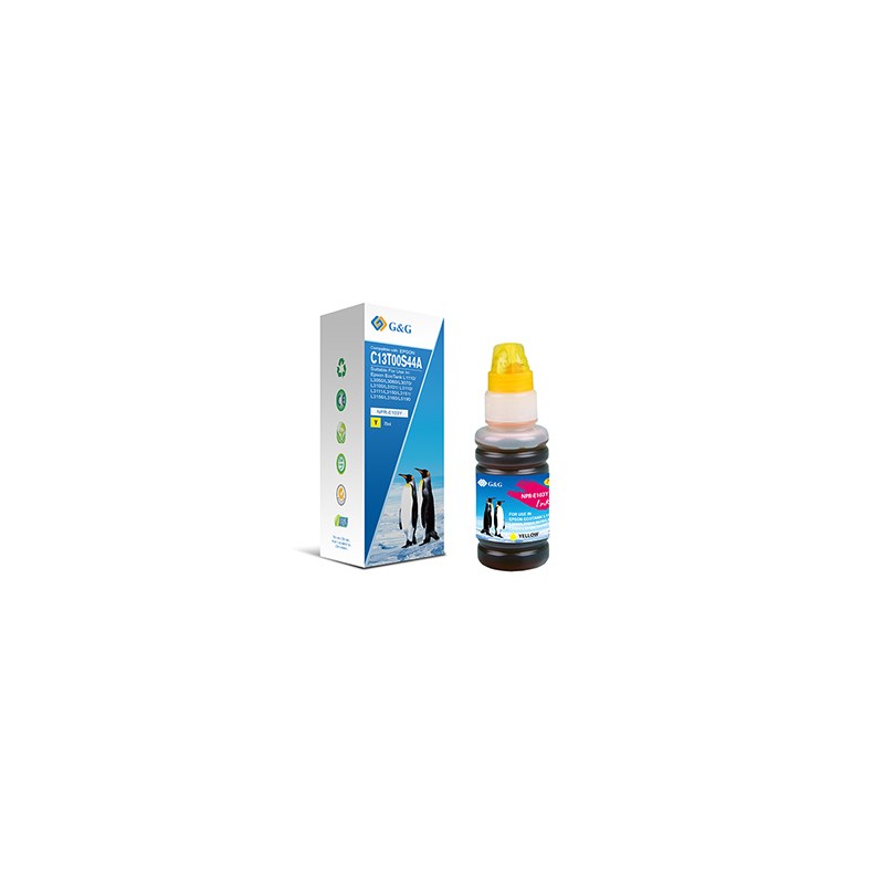 G&G kompatybilny ink / tusz z C13T00S44A, NPR-E103Y-70ml-B, yellow