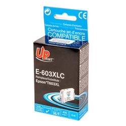 UPrint kompatybilny ink / tusz z C13T03A24010, 603XL, E-603XLC, cyan, 400s, 9ml