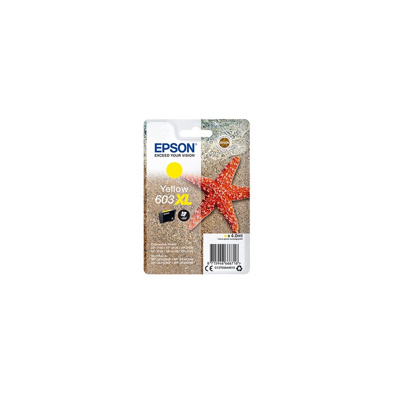 Epson oryginalny ink / tusz C13T03A44010, 603XL, yellow, 4.0ml