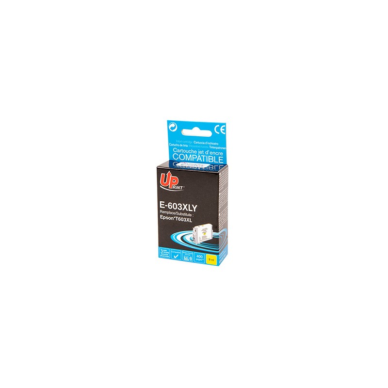 UPrint kompatybilny ink / tusz z C13T03A44010, 603XL, E-603XLY, yellow, 9ml