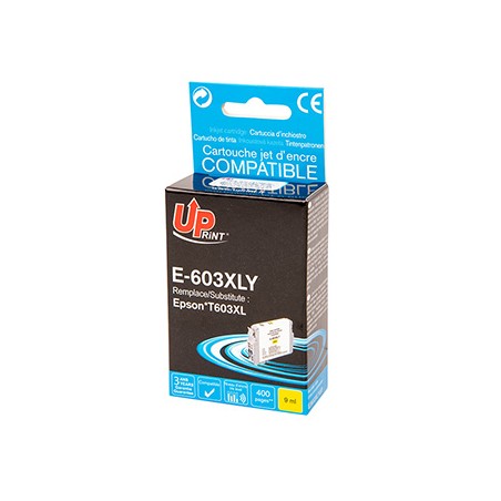 UPrint kompatybilny ink / tusz z C13T03A44010, 603XL, E-603XLY, yellow, 9ml