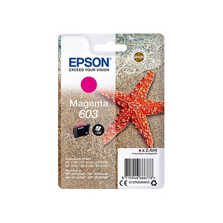 Epson oryginalny ink / tusz C13T03U34010, magenta, 2.4ml