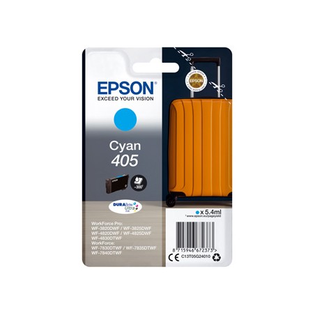 Epson oryginalny ink / tusz C13T05G24010, 405, cyan, 1x5.4ml