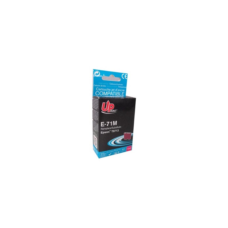 UPrint kompatybilny ink / tusz z C13T07134011, E-71M, magenta, 11ml