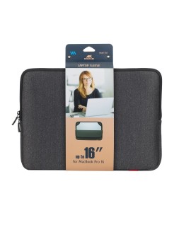 RIVACASE ETUI NA LAPTOP 15,6" ANTISHOCK, GRAFITOWE