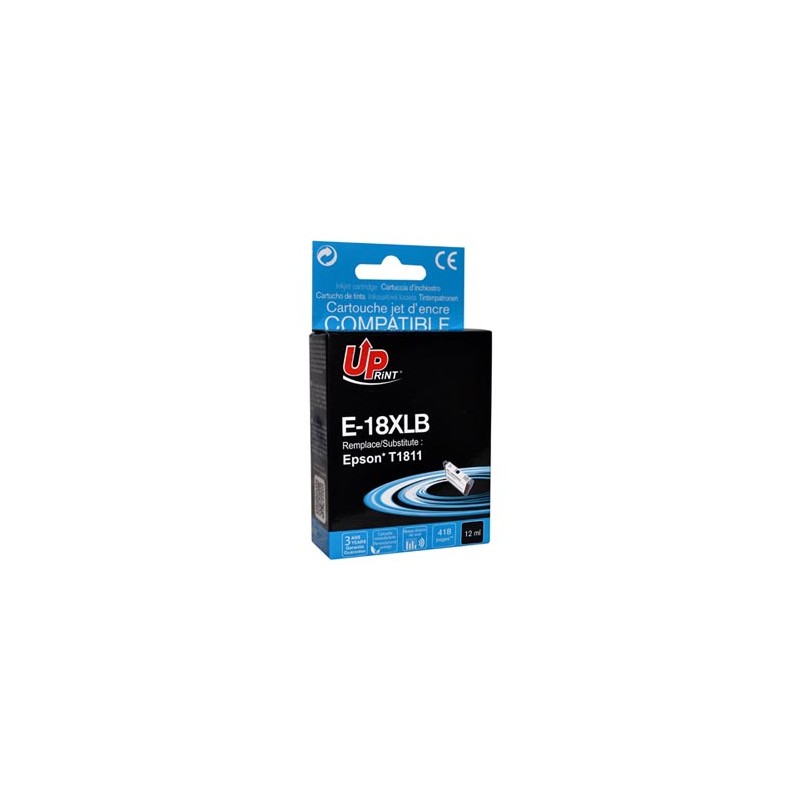 UPrint kompatybilny ink / tusz z C13T18114010, 18XL, E-18XLB, black, 470s, 15ml