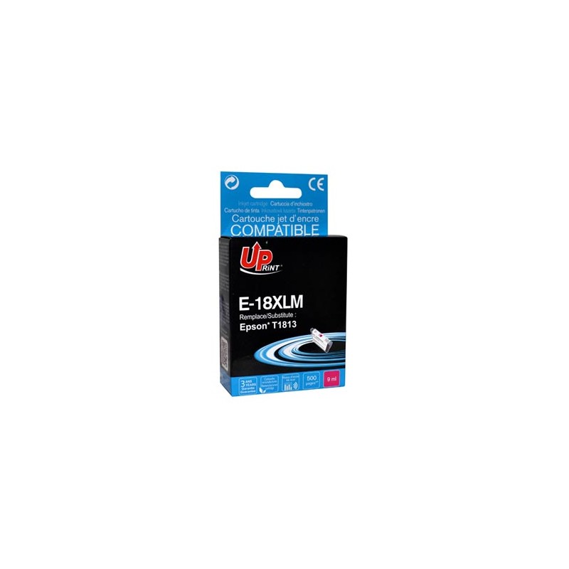 UPrint kompatybilny ink / tusz z C13T18134010, 18XL, E-18XLM, magenta, 10ml