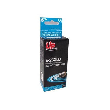 UPrint kompatybilny ink / tusz z C13T26214010, T262140, 26XL, E-26XLB, black, 500s, 25ml