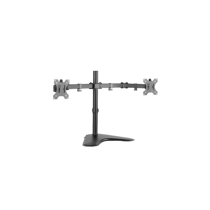 Stojak biurkowy LogiLink 2xMonitor 13"-32