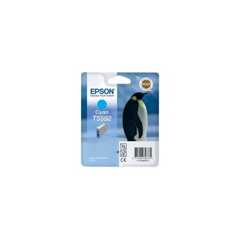 Epson oryginalny ink / tusz C13T55924010, cyan, 13ml