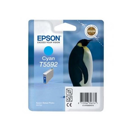 Epson oryginalny ink / tusz C13T55924010, cyan, 13ml