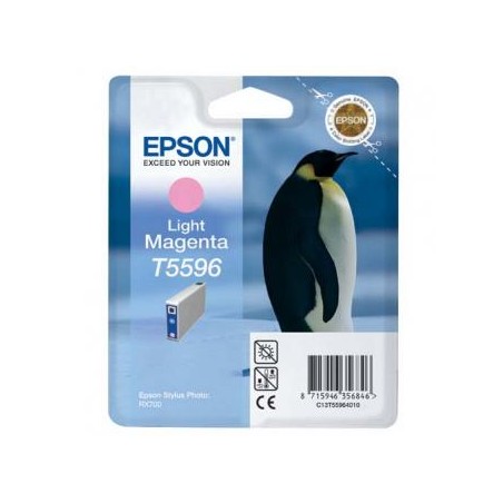 Epson oryginalny ink / tusz C13T55964010, light magenta, 13ml