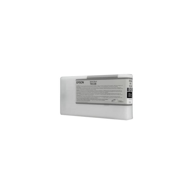 Epson oryginalny ink / tusz C13T653800, matte black, 200ml