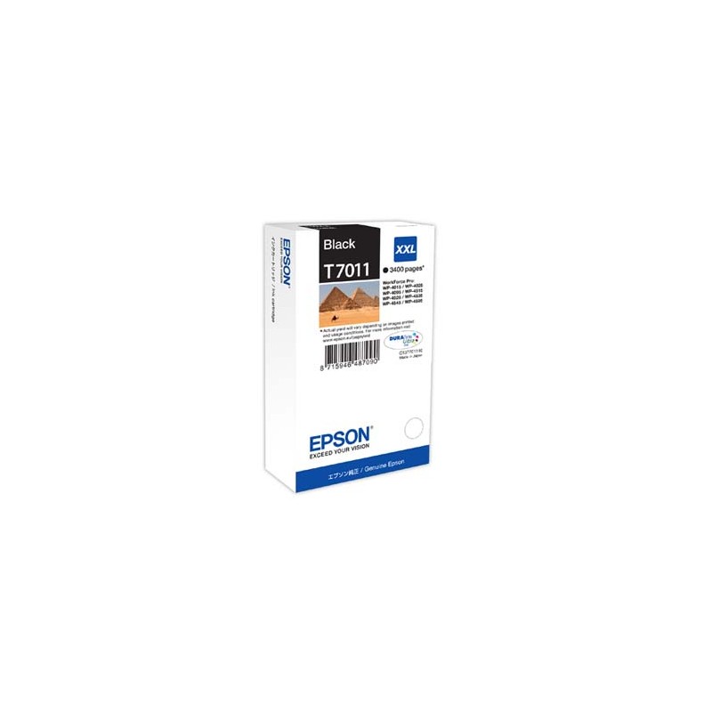 Epson oryginalny ink / tusz C13T70114010, XXL, black, 3400s, XXL