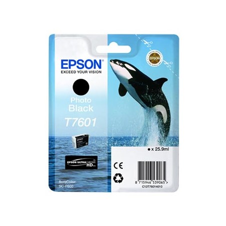 Epson oryginalny ink / tusz C13T76014010, T7601, photo black, 25,9ml, 1szt