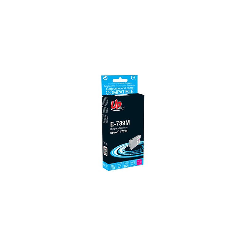 UPrint kompatybilny ink / tusz z C13T789340, T789, XXL, magenta, 2900s, 35ml