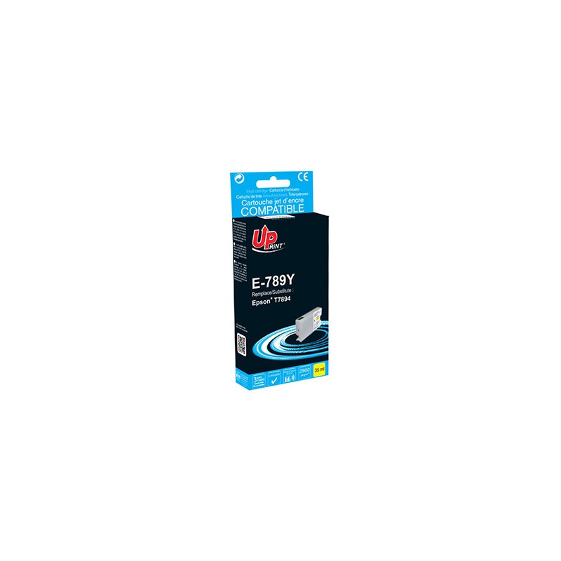 UPrint kompatybilny ink / tusz z C13T789440, T789, XXL, yellow, 2900s, 35ml