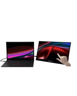 Verbatim 32239 monitor komputerowy 43,9 cm (17.3") 3840 x 2160 px 4K Ultra HD LCD Ekran dotykowy Czarny