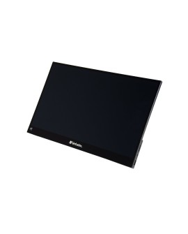 Verbatim 32239 monitor komputerowy 43,9 cm (17.3") 3840 x 2160 px 4K Ultra HD LCD Ekran dotykowy Czarny