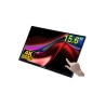 Verbatim 32238 monitor komputerowy 39,6 cm (15.6") 3840 x 2160 px 4K Ultra HD LCD Ekran dotykowy Czarny