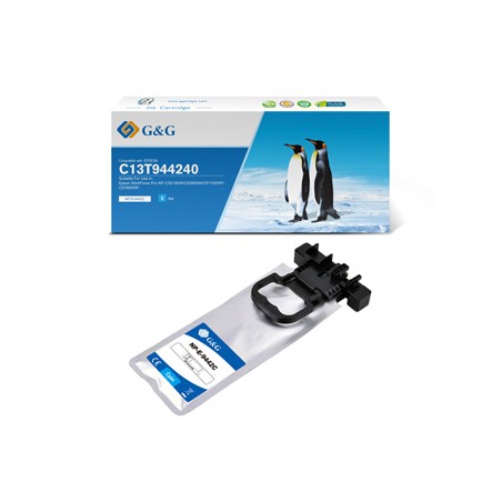 G&G kompatybilny ink / tusz z C13T944240, NP-E-9442C, cyan, 3000s