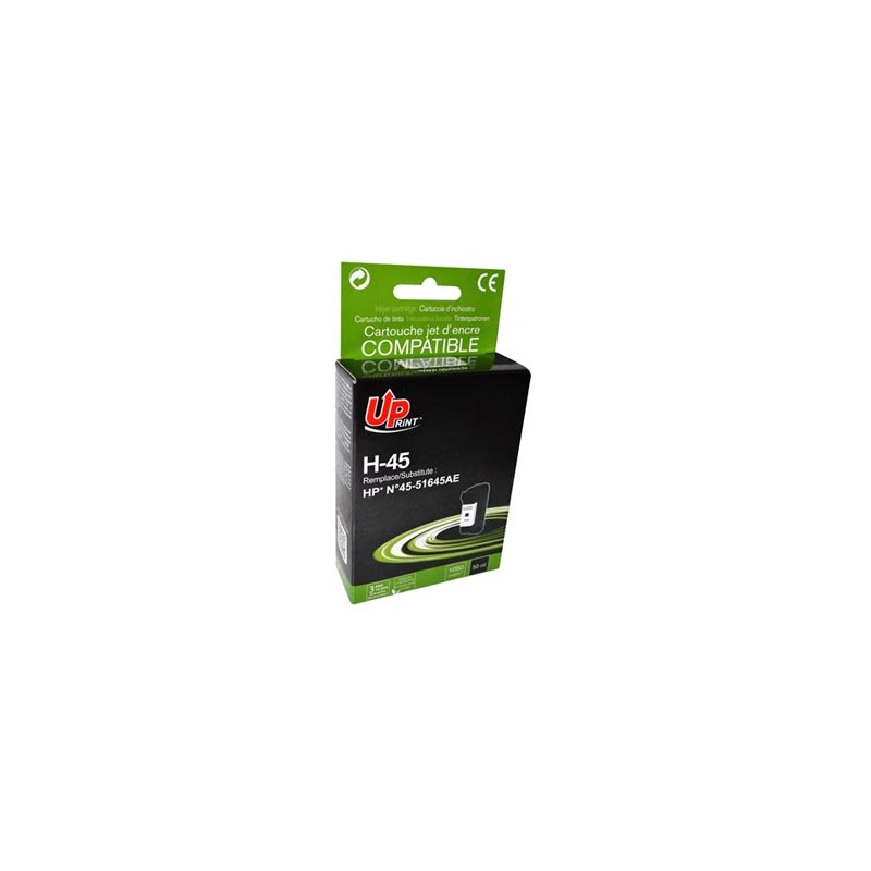 UPrint kompatybilny ink / tusz z 51645AE, H-45B, black, 50ml