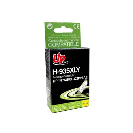 UPrint kompatybilny ink / tusz z C2P26AE, HP 935XL, H-935XLY, yellow, 950s, 12ml