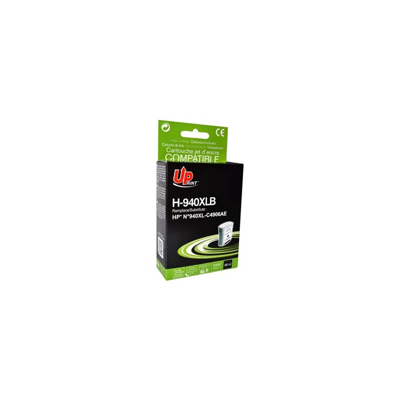 UPrint kompatybilny ink / tusz z C4906A, HP 940XL, H-940XL-B, black, 80ml