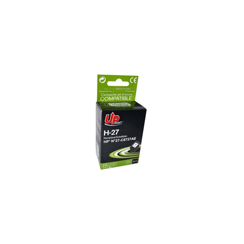 UPrint kompatybilny ink / tusz z C8727AE, H-27B, black, 20ml