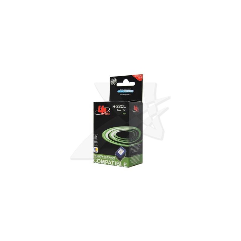 UPrint kompatybilny ink / tusz z C9352AE, HP 22, H-22CL, color, 18ml
