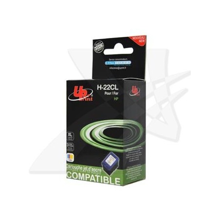 UPrint kompatybilny ink / tusz z C9352AE, HP 22, H-22CL, color, 18ml