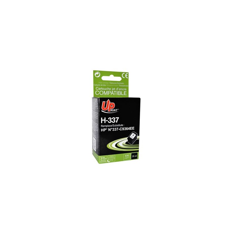 UPrint kompatybilny ink / tusz z C9364EE, HP 337, H-337B, black, 25ml